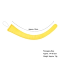 Plush 32cm yellow tiger tail costume accessory with hanging loop for cosplay - 32cm Regular Tail / Yellow