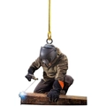 Creative welder figure hanging ornament made of acrylic for Christmas tree or backpack - 7-Welder Figure