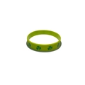 Braccialetto in silicone giallo con trifogli per le feste di San Patrizio - Stile Trifoglio Verde Chiaro / Giallo Brillante