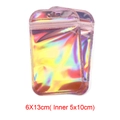 Holografischer Druckverschlussbeutel, 6x13cm für Schmuck und kleine Accessoires - 6*13cm