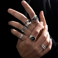 J0668-Heavy Metal Dark Skull Poker Black 8 Set