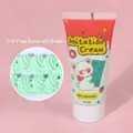 50ml pale emerald green simulated whipped cream clay for DIY phone case crafts - 50g + 1 Nozzle / 27# Light Emerald Green