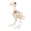 Realistisches cremeweißes Vogelskelett aus Kunststoff für Halloween-Dekorationen - Vogel