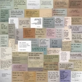 60 adesivi vintage con citazioni ispiratrici per decorazioni e valigie fai-da-te - Stile Citazione Testuale (TT108) / 60 Carte