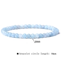 4mm/19cm Synthetic Aquamarine
