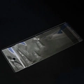 Clear 20x7cm OPP plastic bags with self-sealing strip and hanging hole for jewelry - Clear Hole Bag 7*20CM (Approx. 100pcs)
