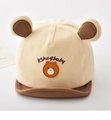 Casquette En Cuir Kaki Avec Logo Ours
