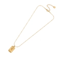 Vintage gold tarot necklace with hand holding stars pendant and colorful gemstones - Hand Holding Star Style (10#)