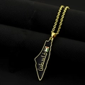 Map Flag Arabic Style / Gold B