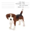 Figurina realistica in miniatura di cane Beagle per bambini, 5.6x1.7x3.9cm - Beagle