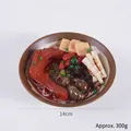 Realistic 14cm snail rice noodle food model with duck feet and rich toppings - Snail Rice Noodles with Duck Paw