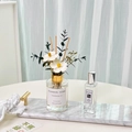 Home fragrance set with 120ml aromatherapy oil diffuser and 30ml scent spray - Gardenia Lady