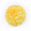 Yellow artificial hydrangea flower with gradient petals for DIY wedding decoration - Yellow/White