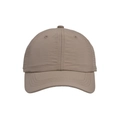 Detalle de los orificios de ventilación laterales en una gorra de béisbol de verano caqui - 50-54cm / Caqui