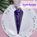 Macro shot of 100g dark purple pearlescent cream glue in a piping bag for DIY crafting - 100 g / Pearlescent Dark Purple