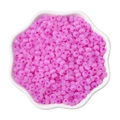 Pink cat eye glass beads for handmade jewelry DIY bracelets and necklaces 4mm - Magenta