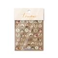 Japanse retro nagelstickers met vintage illustraties van kinderen en engelen van tomoni - Vintage Kerst Engel Stickers (KILIG-j34)