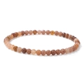 4mm/19cm Dark Pink Stone