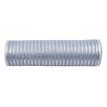 Silver Poly Deco Mesh ribbon roll with metallic weave for DIY Christmas decor - 26cm X 10 Yards / Transparent Grey with Silver Glitter