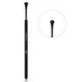 RANCAI E07 horse hair eyeshadow blending brush with black handle and silver ferrule - Black E07 Small Detail Brush