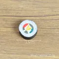 Realistic PVC sushi roll model with white rice and colorful fillings, 3.5cm diameter - Round Sushi Roll (Small) / 3.50cm