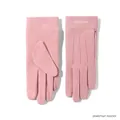 Guanti invernali rosa pompelmo touchscreen con cerniera e fodera in caldo pile - Serie DY36-Cerniera Dito Ribaltabile Touchscreen / Rosa Pompelmo