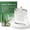 Westin White Tea reed diffuser set with clear glass bottle and natural wooden stopper - Westin White Tea