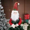 Weihnachtsbaumspitze Weihnachtsmann mit roter Mütze und weißem Bart Dekoration - Weihnachtsmann