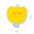 Tapa de silicona para desagüe con forma de flor en amarillo y azul, medida 17,8cm x 17,4cm - 17.8x17.4cm / Flor de Primavera - Amarillo