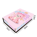 Rosa Bär Diamantmalerei DIY Holz Aufbewahrungsbox in Buchform Design 20x15x4.5cm - Rosa Bär (3)