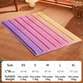 Tabla de tallas para alfombrilla refrescante de mascotas de XS a XL para perros y gatos - Alfombrilla Refrigerante Cuadrada Color Degradado