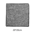 Paño de limpieza gris grueso absorbente 20x20cm para cocina y uso comercial - 20*20cm