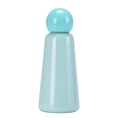 Minimalist light blue 304 stainless steel vacuum flask with creative sphere lid design - 500ml / Azure Blue