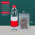 Frosted 10x15cm 16-wire resealable pouch holding 60g sunflower seeds for size comparison - Frosted Style / 10x15cm
