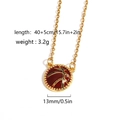 Detailansicht einer Basketball-Halskette mit Maßen 40+5cm Länge und 13mm Durchmesser - Basketball / Gold