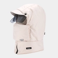 Gorro de aviador térmico de invierno con máscara y gafas para ciclismo exterior - Talla única / Beige