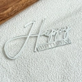 Acryl Happy Geburtstag Tortenaufleger Partyzubehoer Spiegel Silber Kuchenstecker - Happy Birthday Rahmenloser Stil / 1.3mm Dicke Breite Ca. 9CM / Silber