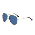 Gold Frame Ice Blue Lens