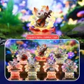 Nine-tailed fox fantasy figurine set with 6 styles and 1 secret translucent glow version - -242 Talented Little Fox Fairy Box 6 / Full Box Set