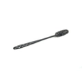 Grey silicone cup brush with long anti-slip handle for cleaning bottles and glassware - Long Style【32cm】 / Gray