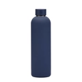 750ml double-wall stainless steel vacuum water bottle in matte navy blue finish - 750ml / Indigo Blue