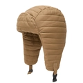 Colbacco termico invernale giallo-marrone con design trapuntato e paraorecchie - L(58-60cm) / Cachi