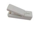 Mini sigillatrice portatile in plastica bianca per sacchetti di alimenti per la casa - 3ª Gen Ricaricabile-Grigio
