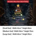 Pegatinas de Navidad para ventanas en tres tamaños para decoración festiva de cristales - Pequeño [45*60CM]