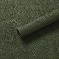 Olive green handmade stone texture paper with 3D crinkle design for flower gift wrapping - 60x60cm (5 Sheets/Pack) / Army Green