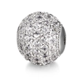 6mm / Platinum Color White Zirconia