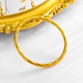Elegante 18k vergulde roestvrijstalen armband met een uniek spiraalvormig gedraaid design - Spiraal Gedraaide Stijl