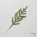 Artificial pine branch for Christmas decor 35x10cm green spruce needle pick - 13-Fork Pine