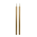 Set of two disposable bamboo handle eyelash and brow brushes with natural soft bristles - Bamboo White Head Eyeliner Brush
