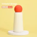 Gourde 350ml minimaliste en acier inoxydable blanc ivoire avec bouchon sphérique orange - 350ml / Orange Cinabre